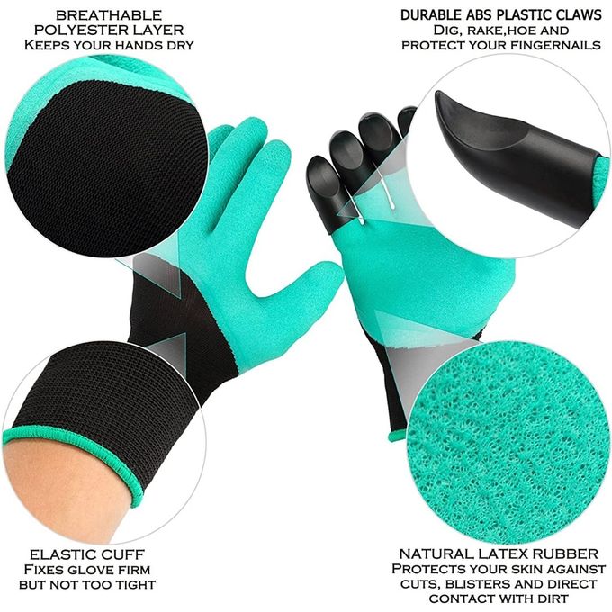 Garden Gloves with Claws - Image 3